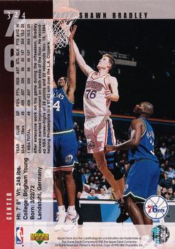 1994-95 Upper Deck #324 Shawn Bradley Back