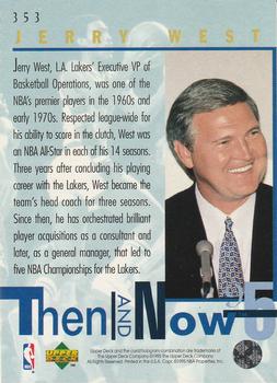 1994-95 Upper Deck #353 Jerry West Back