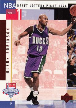 1994-95 Upper Deck - NBA Draft Lottery Picks 1994 #D1 Glenn Robinson Front
