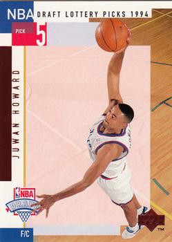 1994-95 Upper Deck - NBA Draft Lottery Picks 1994 #D5 Juwan Howard Front