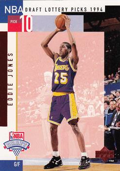1994-95 Upper Deck - NBA Draft Lottery Picks 1994 #D10 Eddie Jones Front