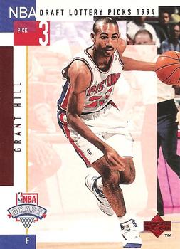 1994-95 Upper Deck - NBA Draft Lottery Picks 1994 #D3 Grant Hill Front