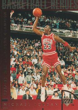 1994-95 Upper Deck - Basketball Heroes: Michael Jordan #39 Michael Jordan Front