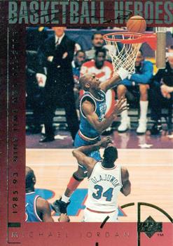 1994-95 Upper Deck - Basketball Heroes: Michael Jordan #41 Michael Jordan Front