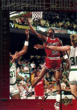 1994-95 Upper Deck - Basketball Heroes: Michael Jordan #38 Michael Jordan Front
