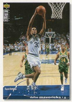 1995-96 Collector's Choice #112 Lucious Harris Front