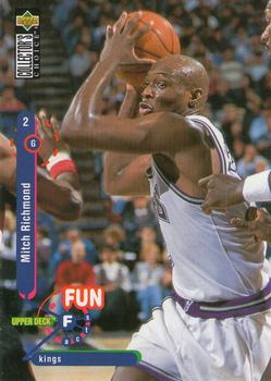 1995-96 Collector's Choice #188 Mitch Richmond Front