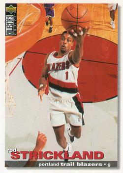 1995-96 Collector's Choice #1 Rod Strickland Front
