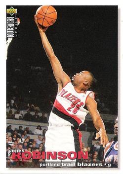 1995-96 Collector's Choice #221 James Robinson Front