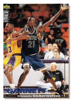 1995-96 Collector's Choice #275 Kevin Garnett Front