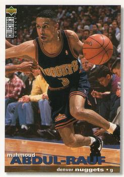 1995-96 Collector's Choice #3 Mahmoud Abdul-Rauf Front