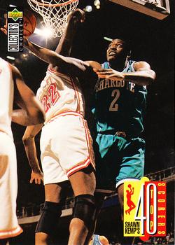 1995-96 Collector's Choice #404 Larry Johnson Front