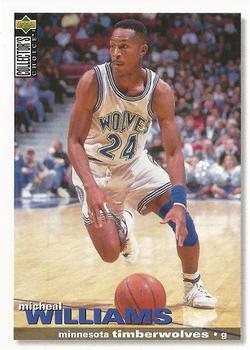 1995-96 Collector's Choice #27 Micheal Williams Front