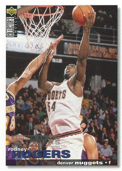 1995-96 Collector's Choice #54 Rodney Rogers Front