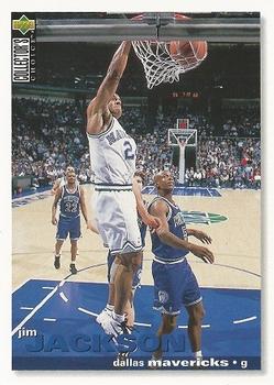 1995-96 Collector's Choice #140 Jim Jackson Front