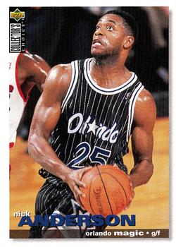 1995-96 Collector's Choice #163 Nick Anderson Front