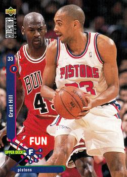 1995-96 Collector's Choice #173 Grant Hill Front