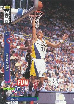 1995-96 Collector's Choice #176 Reggie Miller Front