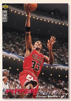 1995-96 Collector's Choice #215 Scottie Pippen Front