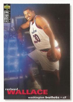 1995-96 Collector's Choice #239 Rasheed Wallace Front