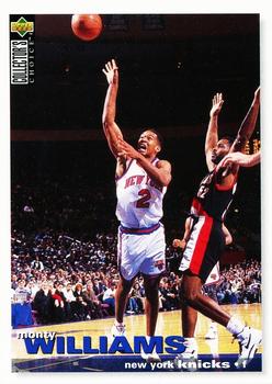 1995-96 Collector's Choice #250 Monty Williams Front