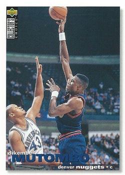 1995-96 Collector's Choice #255 Dikembe Mutombo Front