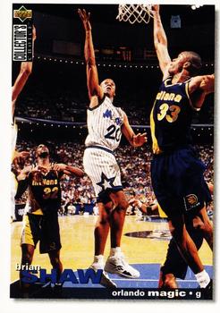 1995-96 Collector's Choice #266 Brian Shaw Front