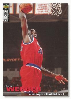 1995-96 Collector's Choice #294 Chris Webber Front