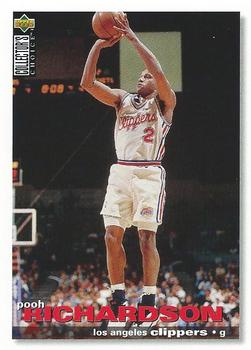 1995-96 Collector's Choice #301 Pooh Richardson Front