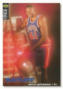 1995-96 Collector's Choice #305 Theo Ratliff Front
