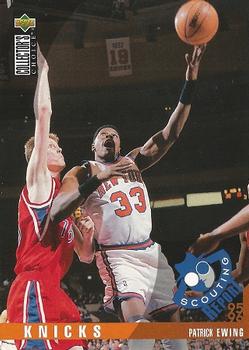 1995-96 Collector's Choice #338 Patrick Ewing Front