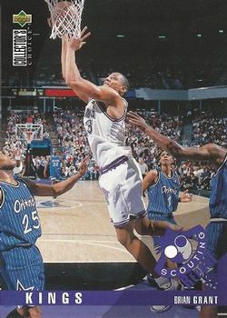 1995-96 Collector's Choice #343 Brian Grant Front