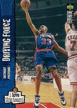 1995-96 Collector's Choice #373 Grant Hill Front