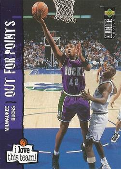 1995-96 Collector's Choice #380 Vin Baker Front