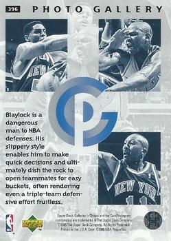 1995-96 Collector's Choice #396 Mookie Blaylock Back