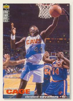 1995-96 Collector's Choice #75 Michael Cage Front