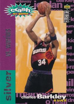 1995-96 Collector's Choice - You Crash the Game Silver: Scoring #C3 Charles Barkley Front