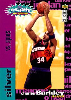 1995-96 Collector's Choice - You Crash the Game Silver: Scoring #C3 Charles Barkley Front