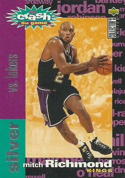 1995-96 Collector's Choice - You Crash the Game Silver: Scoring #C14 Mitch Richmond Front