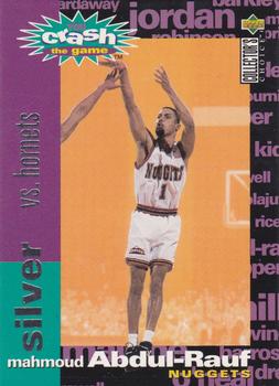 1995-96 Collector's Choice - You Crash the Game Silver: Scoring #C17 Mahmoud Abdul-Rauf Front