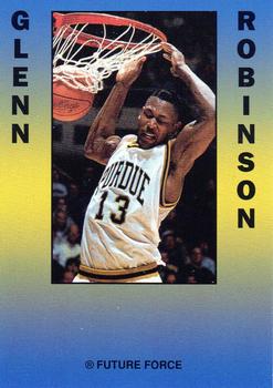 1993 Future Force Top Draft Pick (unlicensed) #NNO Glenn Robinson Back