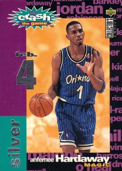 1995-96 Collector's Choice - You Crash the Game Silver: Assists/Rebounds #C15 Anfernee Hardaway Front