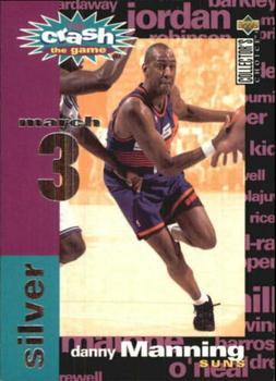 1995-96 Collector's Choice - You Crash the Game Silver: Assists/Rebounds #C22 Danny Manning Front