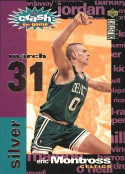 1995-96 Collector's Choice - You Crash the Game Silver: Assists/Rebounds #C24 Eric Montross Front