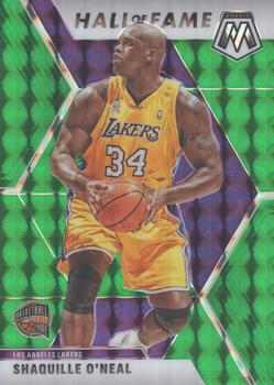 2019-20 Panini Mosaic - Green Prizm #281 Shaquille O'Neal Front