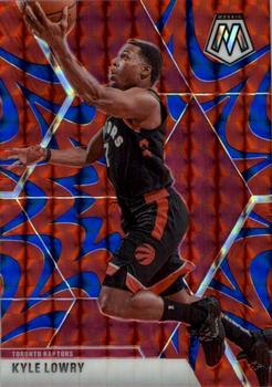 2019-20 Panini Mosaic - Reactive Blue #29 Kyle Lowry Front