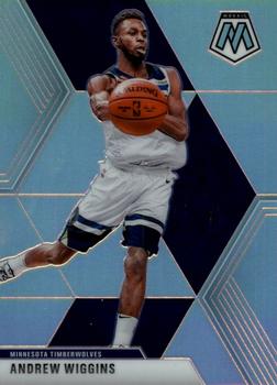 2019-20 Panini Mosaic - Silver Prizm #73 Andrew Wiggins Front