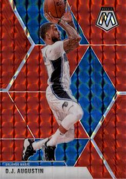 2019-20 Panini Mosaic - Red Prizm #32 D.J. Augustin Front