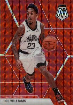 2019-20 Panini Mosaic - Red Prizm #68 Lou Williams Front