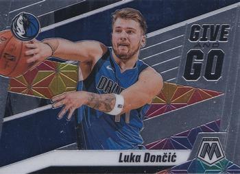 2019-20 Panini Mosaic - Give and Go #10 Luka Doncic Front